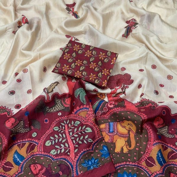 MEGALAYA DIGITAL COTTON SAREES
