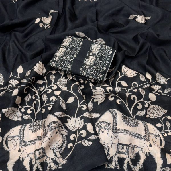 MEGALAYA DIGITAL COTTON SAREES